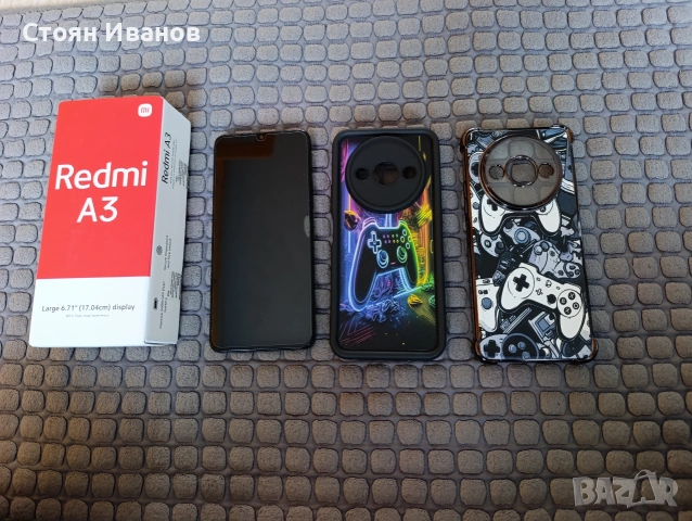 Xiaomi Redmi A3 в комплект с 5 броя стъклени протектори,2 кейса за гръб и 2 протектора за камера!, снимка 14 - Xiaomi - 53520884