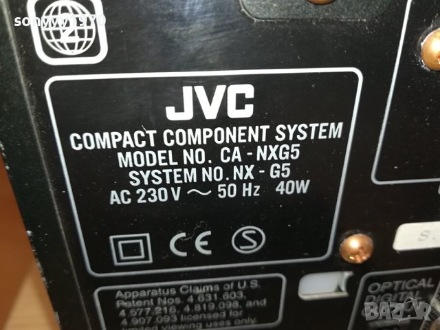 JVC CA-NXG5 CD USB RECEIVER-ВНОС SWISS 2011231016LK1EWC, снимка 6 - Ресийвъри, усилватели, смесителни пултове - 43068761
