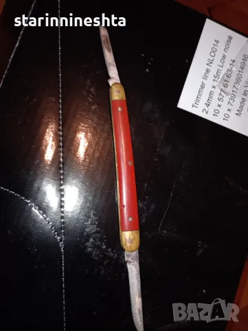 РЕДКАЖ маркировка ДИП Петко Денев джобно ножче ножка нож, снимка 5 - Колекции - 44058009