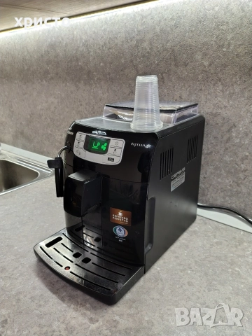 Кафемашина Saeco intelia, снимка 2 - Кафемашини - 52711932