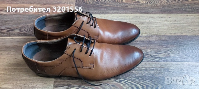 Мъжки официални обувки от естествена кожа , снимка 4 - Официални обувки - 53513267