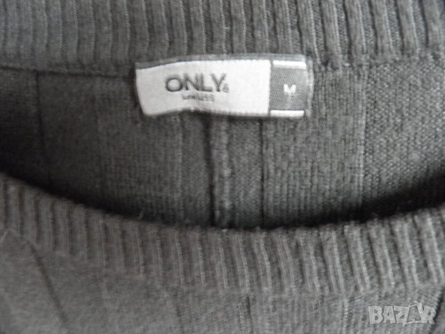 VERO MODA интересна черна блуза, снимка 4 - Туники - 27908438