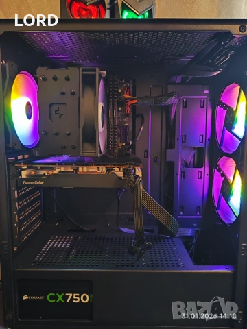 Геймърски i9 9900K, RX 7600 8GB,RAM 16GB DDR4, SSD 512GB NVME