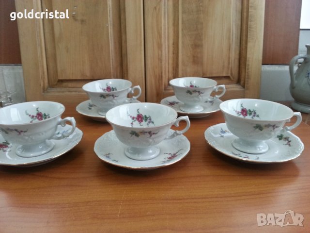 Полски порцелан чаши за чай, снимка 2 - Антикварни и старинни предмети - 36905939