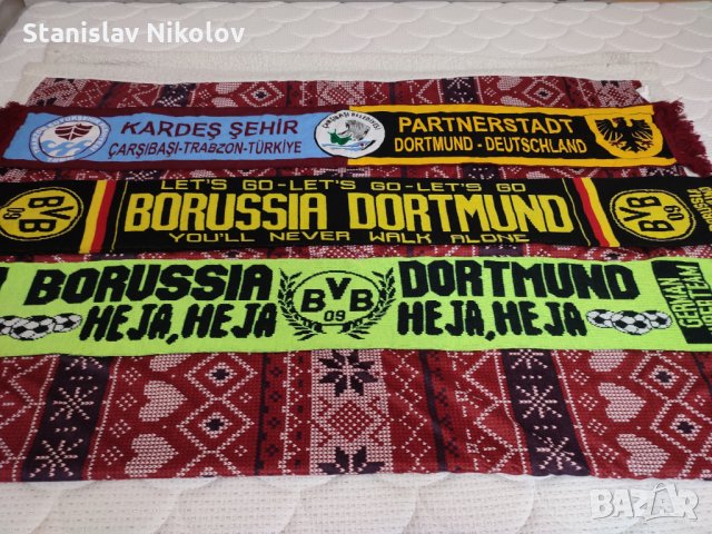 Футболни шалове на Borussia Dortmund, снимка 2 - Футбол - 35360517