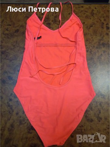 Много свеж бонбонено розов цял бански, снимка 2 - Бански костюми - 27958351