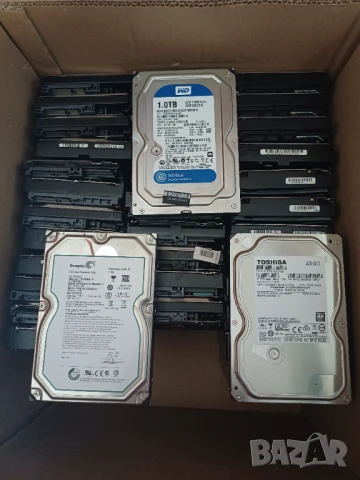 1TB, 1.5TB, 2TB SATA хардове 3,5" за DVR или компютър