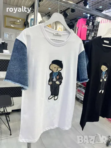 Памучна дамска тениска Различни дизайни , снимка 9 - Тениски - 49920745