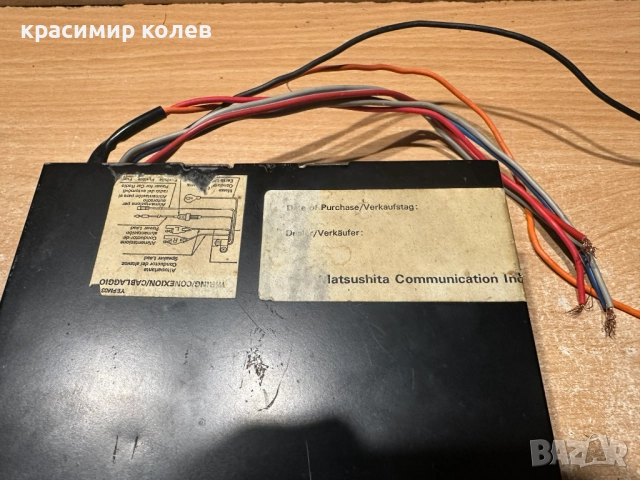 винтидж автокасетофон "PANASONIC CX-6600EG", снимка 4 - Декове - 52679622
