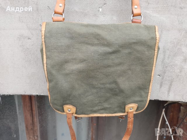 Стара брезентова чанта #13, снимка 2 - Други ценни предмети - 40678096