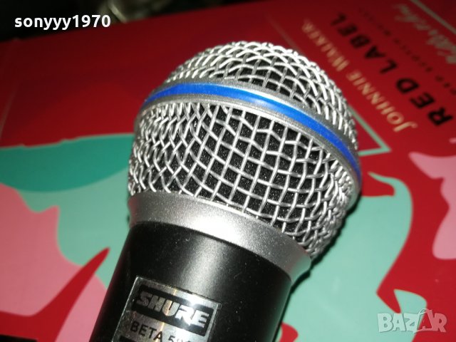 SHURE BETA 58S-МИКРОФОН ВНОС ГЕРМАНИЯ 0712211835, снимка 5 - Микрофони - 35063293