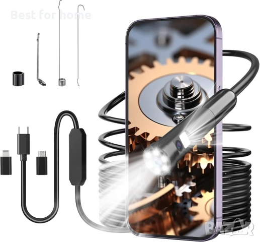 Ендоскопска инспекционна камера Hopefox със светлина