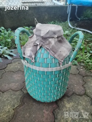 Продавам стъклени дамаджани с оплетка , снимка 5 - Други стоки за дома - 50433668