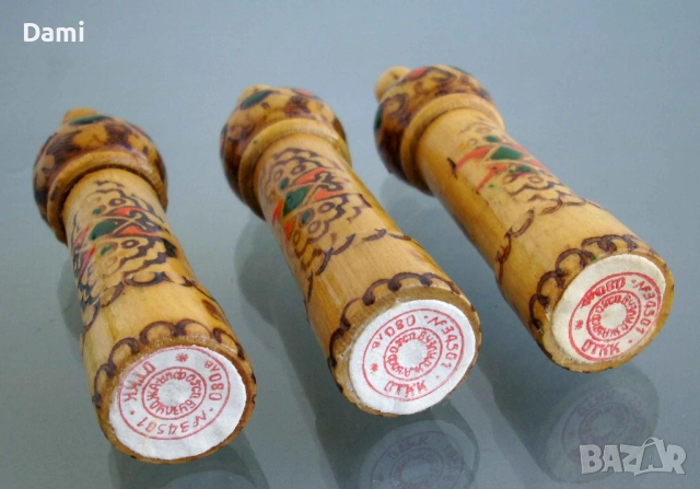 Дървени пирографирани кутии мускали, снимка 13 - Декорация за дома - 52877317