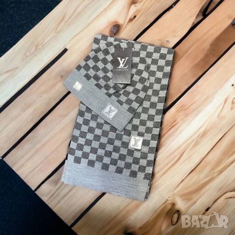 шапка и шал burberry guess gucci tommy hilfiger louis vuitton , снимка 16 - Шапки - 51430699