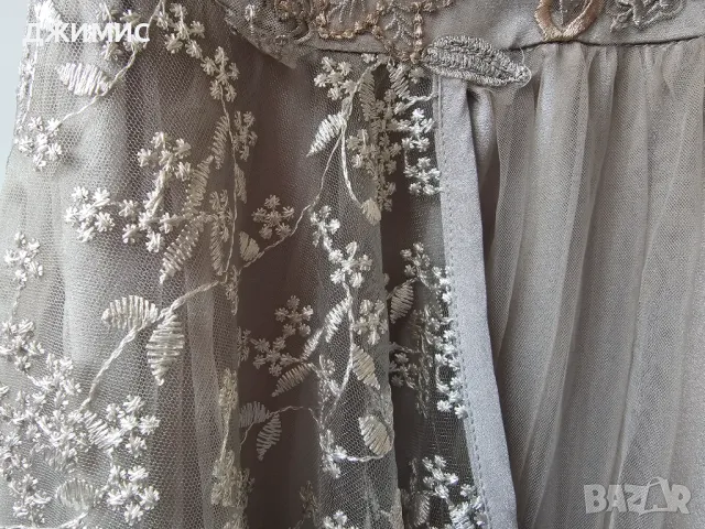 Нова бална рокля, рокля за повод, дантела, номер XL, снимка 4 - Рокли - 49709777