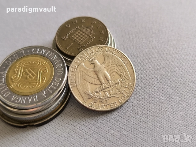 Монета - САЩ - 1/4 (четвърт) долар | 1988г.