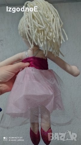 Мека кукла балерина , снимка 3 - Кукли - 39039738