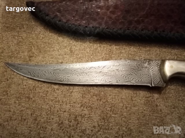 нож кинжал дамасков поръчков, снимка 2 - Ножове - 28181116