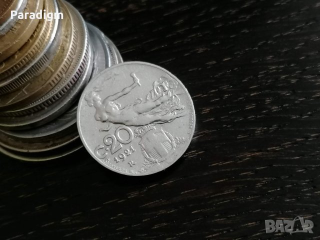 Монета - Италия - 20 чентесими | 1921г.