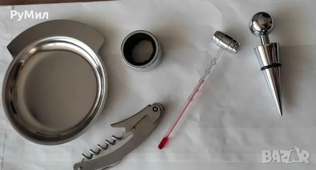 Комплект от 5 части за сомелиери* Комплект за дегустация на вино, снимка 4 - Други - 47369084