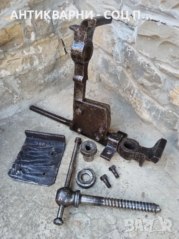 Голямо Масивно Старо Ковано Ковашко Менгеме / 37 кг. , снимка 7 - Антикварни и старинни предмети - 51620676