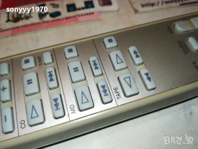 SONY RM-EX77 AUDIO REMOTE CONTROL-ВНОС SWISS 3012240841, снимка 5 - Ресийвъри, усилватели, смесителни пултове - 48495174