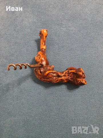 ръчно изработен тирбушон уникат много ергономичен, снимка 4 - Антикварни и старинни предмети - 52578218