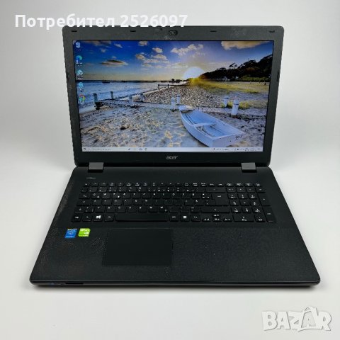 Acer Aspire 17,3”/Pentium 4x2,66GHz/NVIDIA GeForce 820M/8GB RAM, снимка 3 - Лаптопи за дома - 43905030