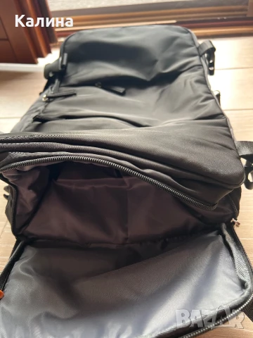 ЧИСТО НОВА Черна унисекс раница, снимка 7 - Раници - 50461352
