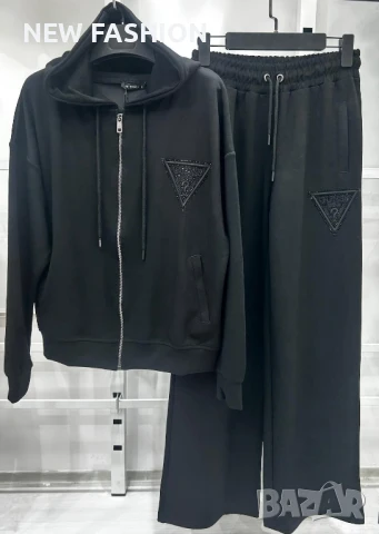 Дамски Памучен Екип - лого Бродирано ✨ Guess , снимка 2 - Спортни екипи - 51310855