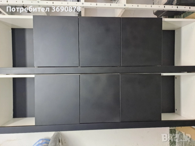 Етажерки 2бр. и TV шкафче на колелца, снимка 2 - Етажерки - 52885621