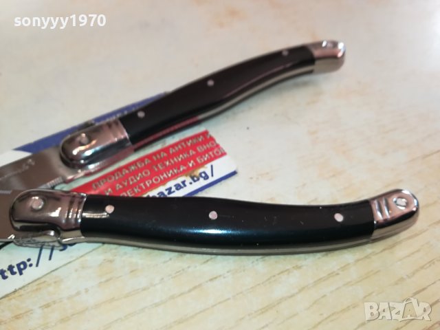 LAGUIOLE-FRANCE-ДВА МАРКОВИ НОЖА 2612230804, снимка 3 - Антикварни и старинни предмети - 43549233