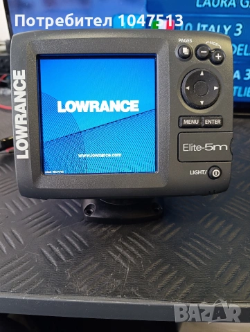 GPS LOWRANCE Elite 5m, снимка 2 - Други - 53428676