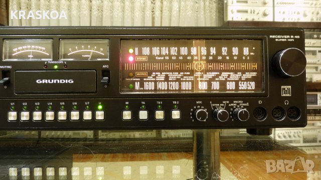 GRUNDIG SUPER HI-FI R 45, снимка 5 - Ресийвъри, усилватели, смесителни пултове - 32829253