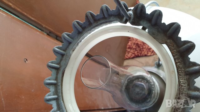 Стара салонна газова лампа Bradley & Hubbard 1894 година, снимка 8 - Антикварни и старинни предмети - 40819554