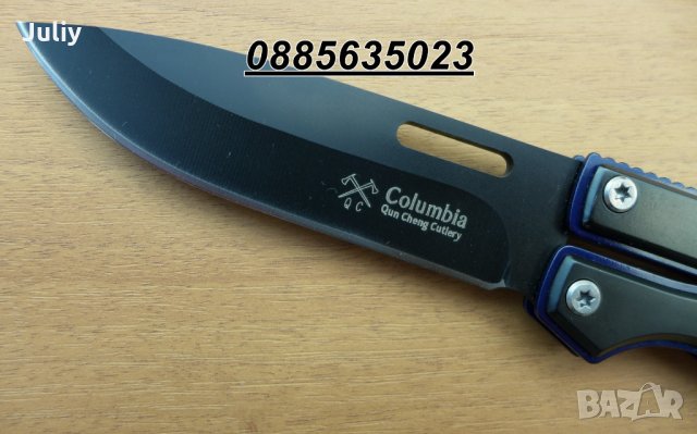 Сгъваем нож тип пеперуда /Butterfly Knife/, снимка 5 - Ножове - 28621779