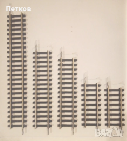 Прави релси за влакче мащаб H0, PIKO, П профил