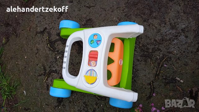 Проходилка количка  за бутане Fisher Price, снимка 6 - Други - 40759141