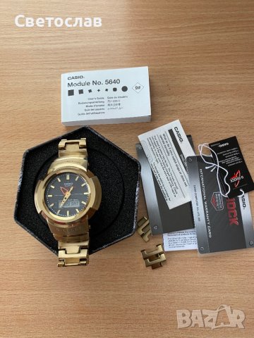 Часовник Casio G-Shock AWM-500GD-9AER Solar, снимка 8 - Мъжки - 43893227