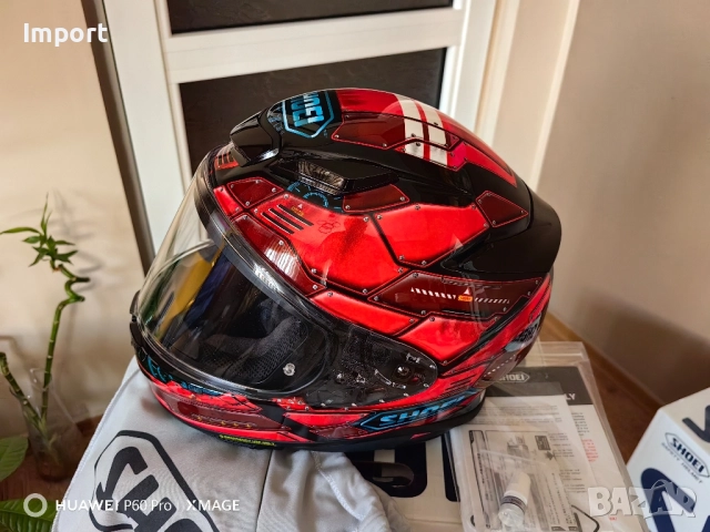 Каска за мотор SHOEI NXR Размер S , снимка 4 - Аксесоари и консумативи - 51622582