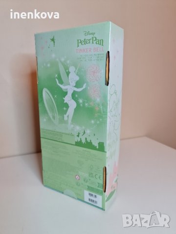 Оригинална кукла Тинкърбел Камбанка Питър пан Дисни Стор Disney store , снимка 2 - Кукли - 29652271