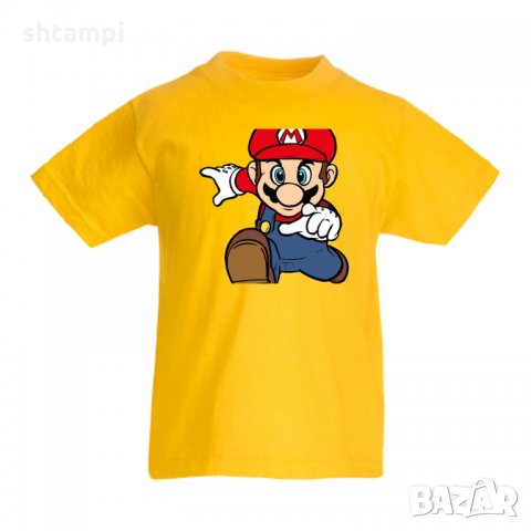 Детска тениска Супер Марио Super Mario 7, снимка 4 - Детски тениски и потници - 33083263