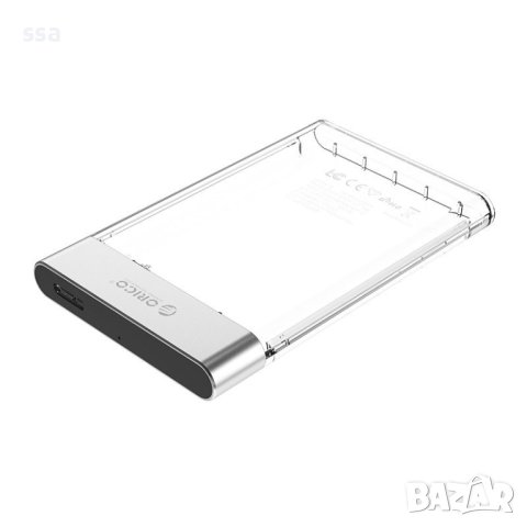 Orico външна кутия за диск Storage - Case - 2.5 inch USB3.0, UASP, black - 2129U3-CR, снимка 2 - Външни хард дискове - 43482211