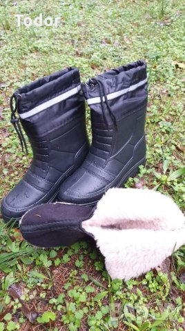 Топли и Леки Украински Ботуши с Термо Чорап , снимка 2 - Мъжки ботуши - 27320438