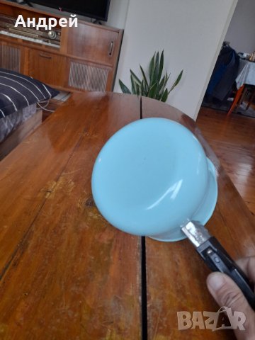 Старо емайлирано джезве,касерола, снимка 6 - Други ценни предмети - 43314578