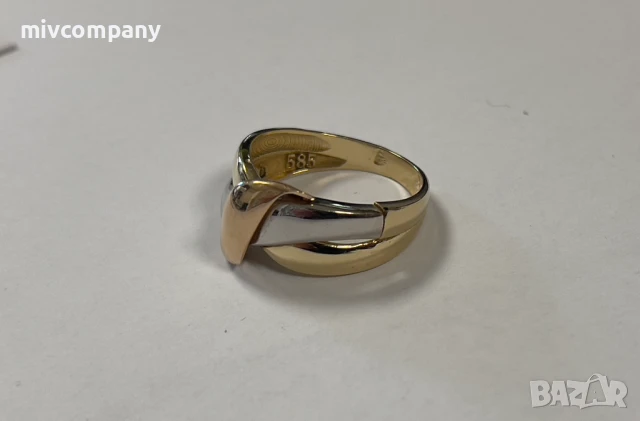 Златен пръстен 3.44гр., снимка 3 - Пръстени - 50552255