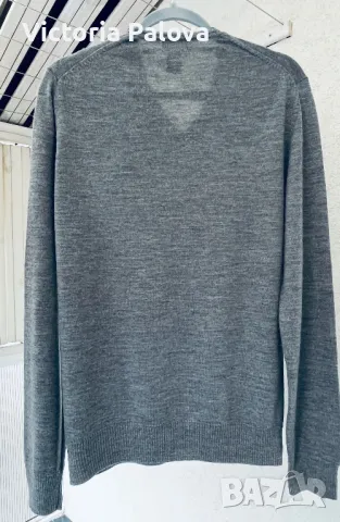 Пуловер  CALVIN KLEIN  100% меринос, снимка 5 - Пуловери - 48960964