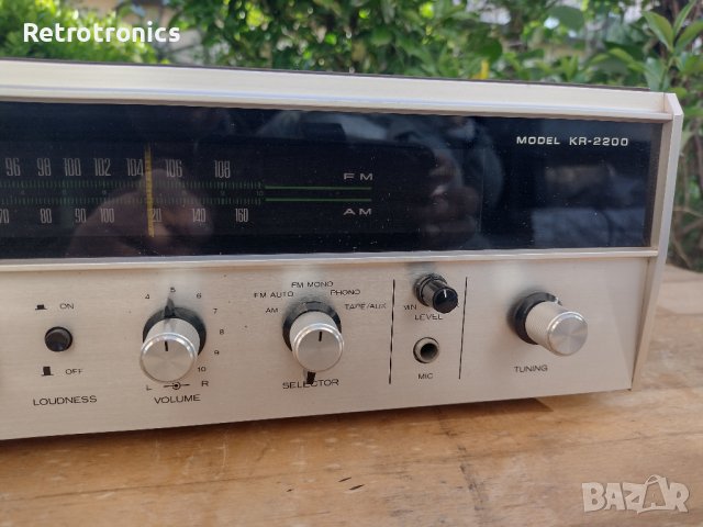 Kenwood Kr-2200, снимка 4 - Ресийвъри, усилватели, смесителни пултове - 36733259