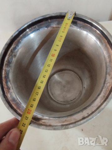 посребрена шампаниера арт деко, снимка 2 - Антикварни и старинни предмети - 42971898